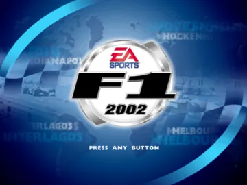 F1 2002 screen shot title